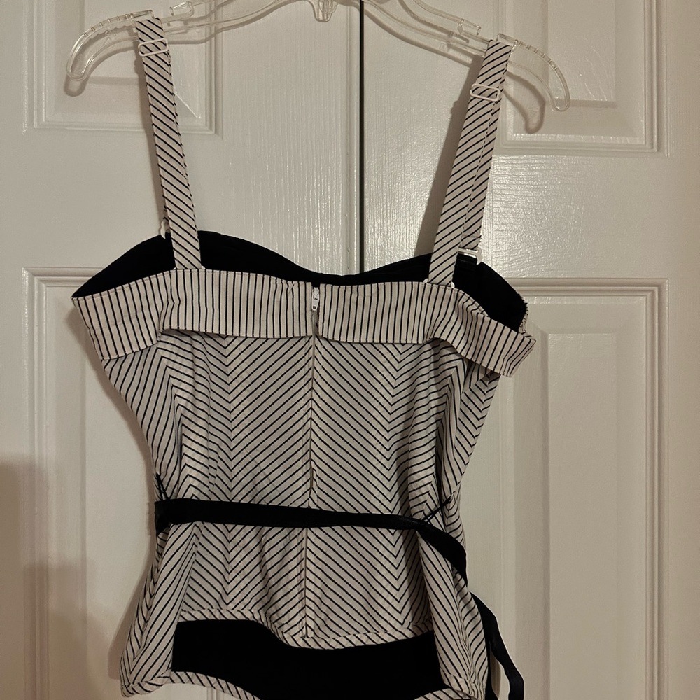 H&M Black and White Striped Dress - Picture 2 of 4